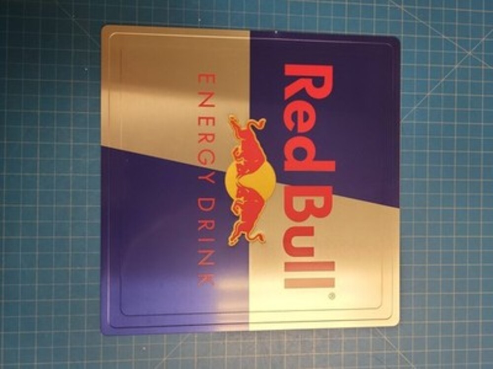 Red Bull Energy Drink Metal Sign Bar Pub Garage Wall Decor Advertising 9.75"